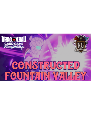 Bandai 9/01/26 Fountain Valley Dragon Ball Super: Fusion World Constructed Tuesday 7 PM