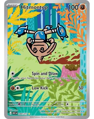 Pokemon Hitmontop (240) Lightly Played Holofoil