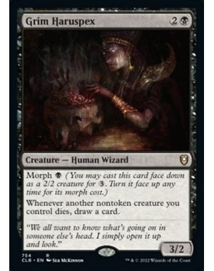 Magic: The Gathering Grim Haruspex (754) Lightly Played