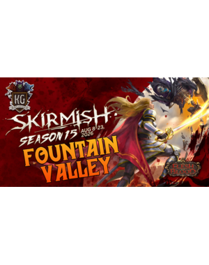 Flesh and Blood 8/16/26 Fountain Valley Flesh and Blood Skirmish Season 15 Silver Age Sunday 12 PM