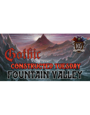 Erik's Curiosa Limited 8/18/26 Fountain Valley Sorcery Constructed Tuesday 7 PM