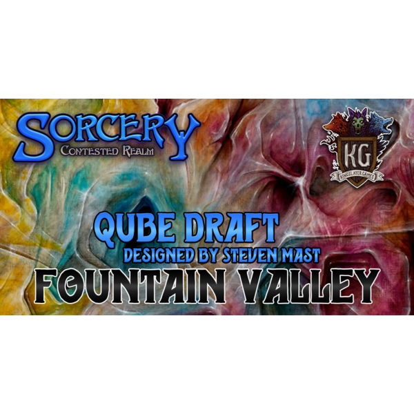 Erik's Curiosa Limited 8/22/26 Fountain Valley Sorcery Qube Draft Saturday 4 PM