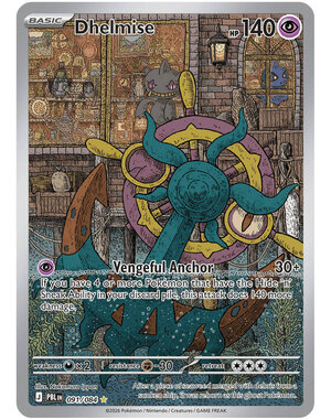 Pokemon Dhelmise (091) Near Mint Holofoil