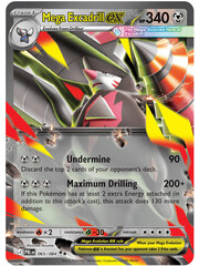 Pokemon Mega Excadrill ex (065) Near Mint Holofoil