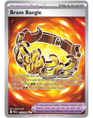 Pokemon Brave Bangle (104) Lightly Played Holofoil