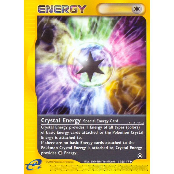 Pokemon Crystal Energy (146) Near Mint