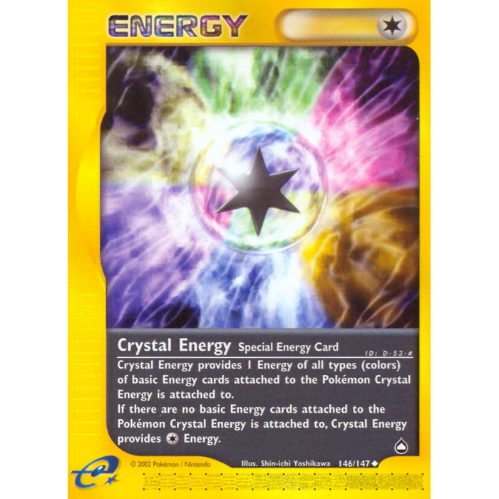 Pokemon Crystal Energy (146) Near Mint