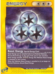 Pokemon Boost Energy (145) Lightly Played