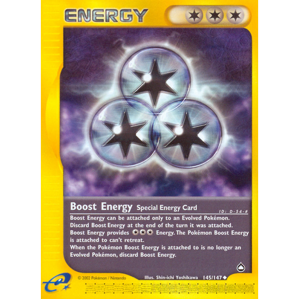 Pokemon Boost Energy (145) Lightly Played