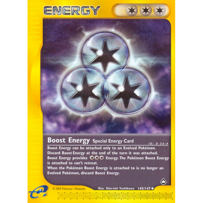 Pokemon Boost Energy (145) Lightly Played