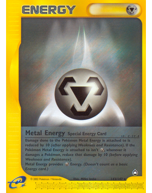 Pokemon Metal Energy (143) Lightly Played