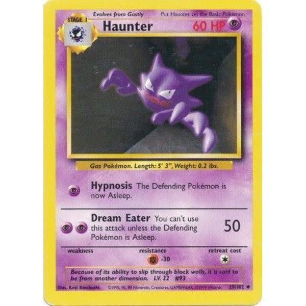 Pokemon Haunter (029) Lightly Played