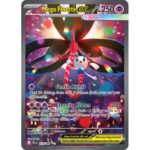 Pokemon Mega Floette ex (117) Near Mint Holofoil