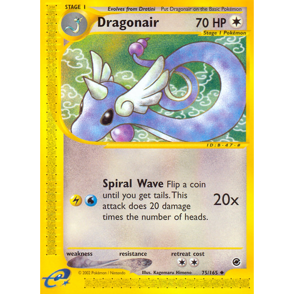 Pokemon Dragonair (075) Lightly Played