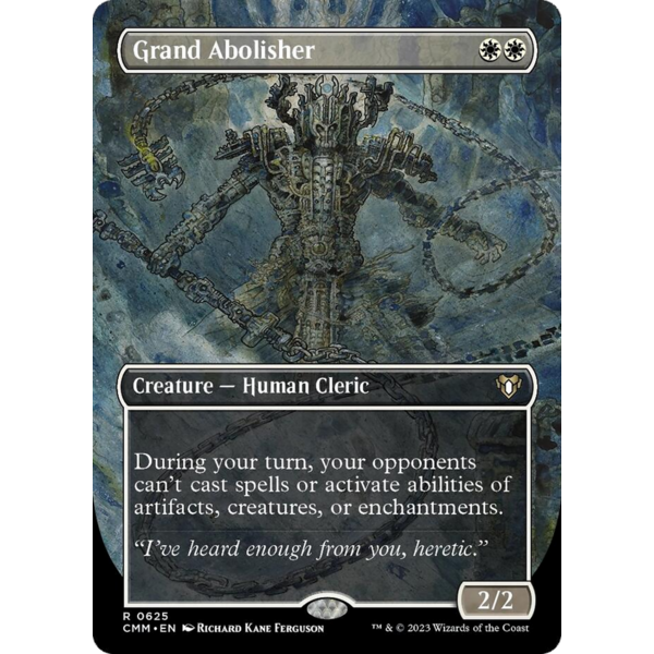 Magic: The Gathering Grand Abolisher (Borderless) (625) Near Mint Foil