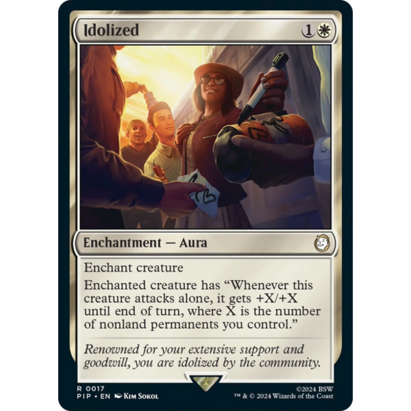 Magic: The Gathering Idolized (017) Lightly Played