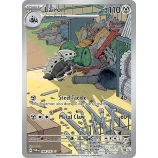 Pokemon Lairon (184) Lightly Played Holofoil
