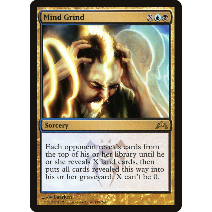 Magic: The Gathering Mind Grind (178) Lightly Played