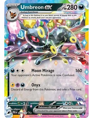 Pokemon Umbreon ex  (060) Lightly Played Holofoil