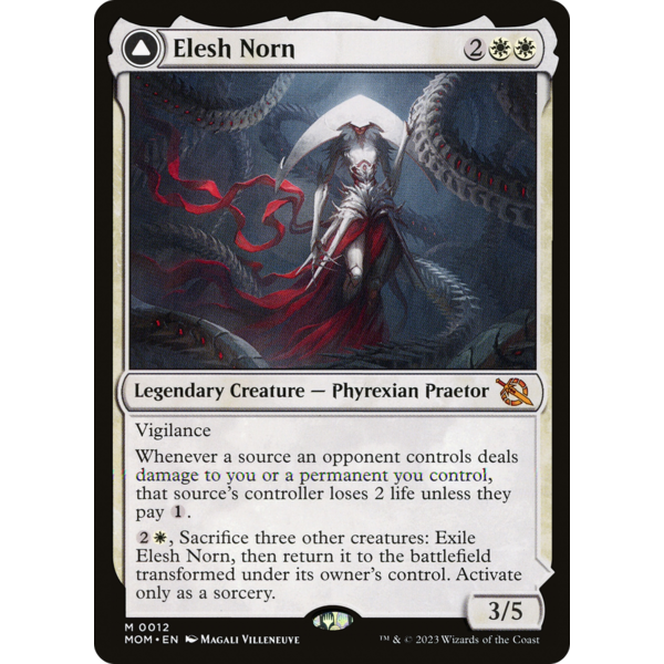 Magic: The Gathering Elesh Norn (012) Lightly Played