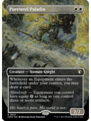 Magic: The Gathering Puresteel Paladin (Borderless) (627) Lightly Played