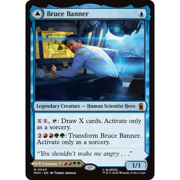 Magic: The Gathering Bruce Banner (049) Lightly Played