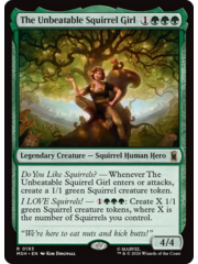 Magic: The Gathering The Unbeatable Squirrel Girl (193) Lightly Played