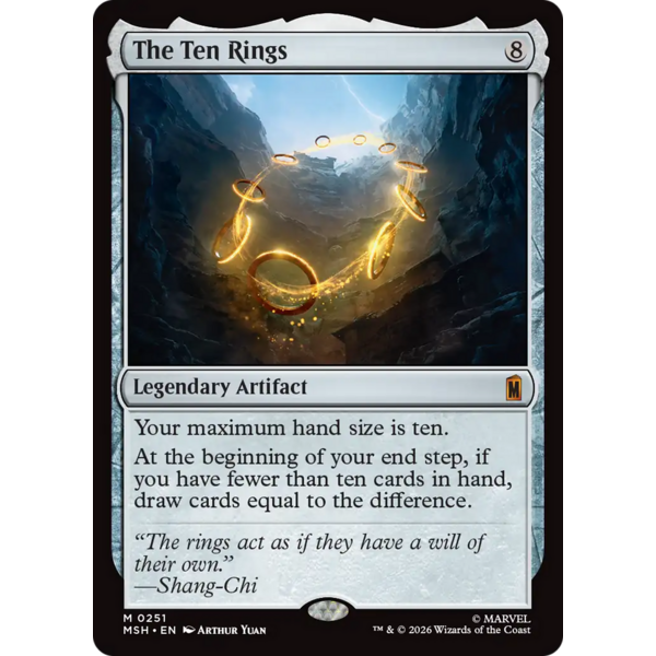 Magic: The Gathering The Ten Rings (251) Near Mint