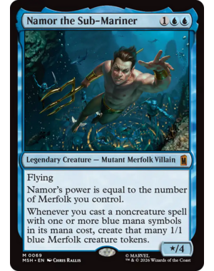 Magic: The Gathering Namor the Sub-Mariner (069) Near Mint