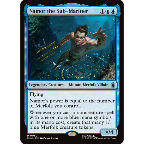 Magic: The Gathering Namor the Sub-Mariner (069) Near Mint
