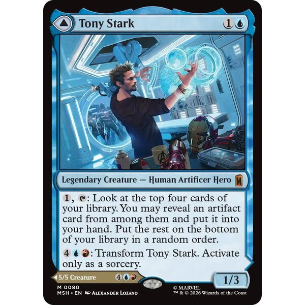 Magic: The Gathering Tony Stark (080) Near Mint