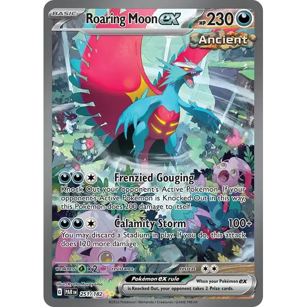 Pokemon Roaring Moon ex (251) Lightly Played Holofoil