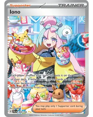 Pokemon Iono (269) Lightly Played Holofoil