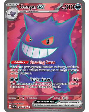 Pokemon Gengar ex (193) Lightly Played Holofoil