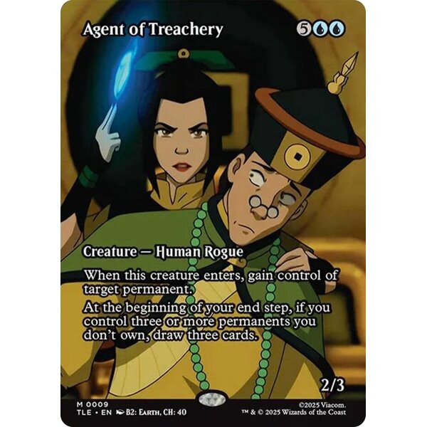 Magic: The Gathering Agent of Treachery (Borderless) (009) Lightly Played
