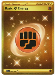 Pokemon Basic Fighting Energy (258) Lightly Played Holofoil
