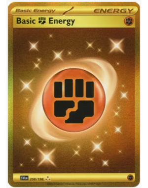 Pokemon Basic Fighting Energy (258) Lightly Played Holofoil