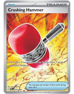 Pokemon Crushing Hammer (105) Lightly Played Holofoil