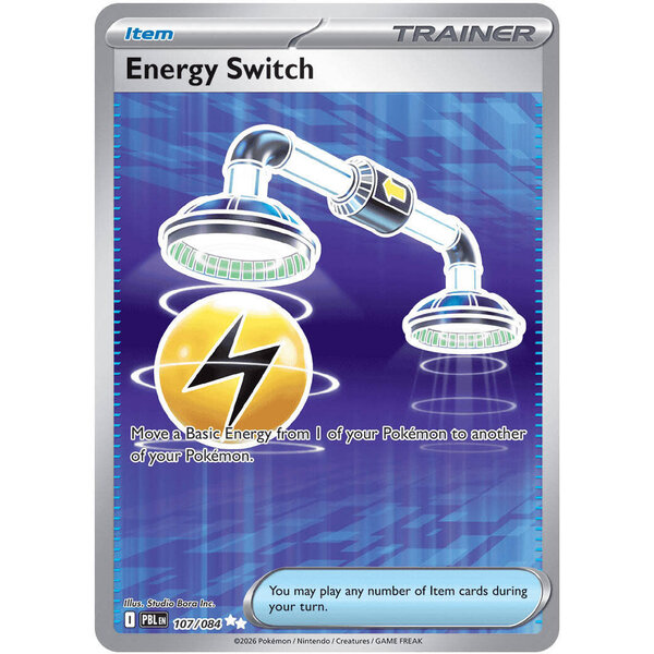 Pokemon Energy Switch (107) Near Mint Holofoil