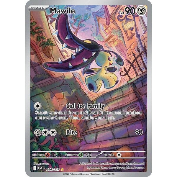 Pokemon Mawile (246) Lightly Played Holofoil