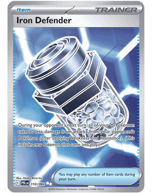 Pokemon Iron Defender (110) Lightly Played Holofoil