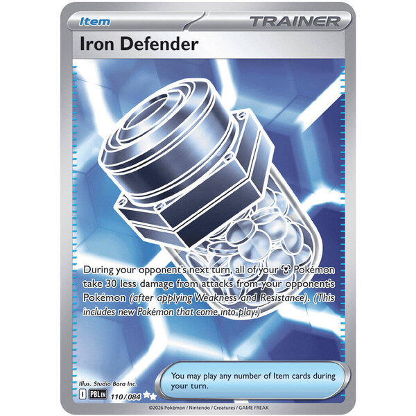 Pokemon Iron Defender (110) Lightly Played Holofoil