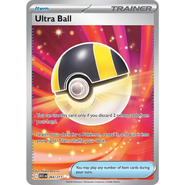 Pokemon Ultra Ball (264) Lightly Played Holofoil
