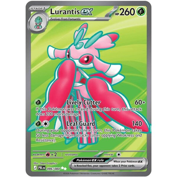 Pokemon Lurantis ex (096) Lightly Played Holofoil