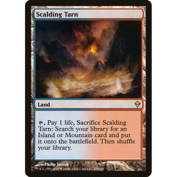 Magic: The Gathering Scalding Tarn (223) Lightly Played