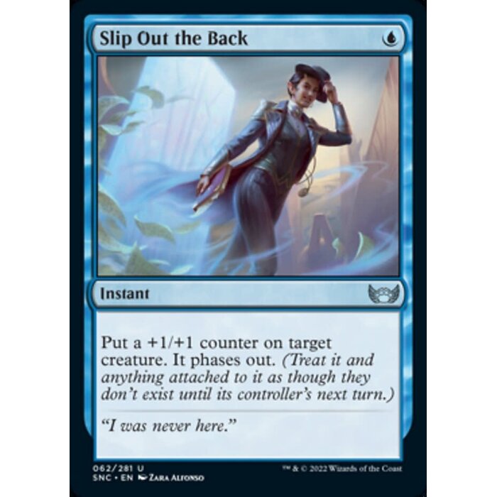 Magic: The Gathering Slip Out the Back (062) Lightly Played