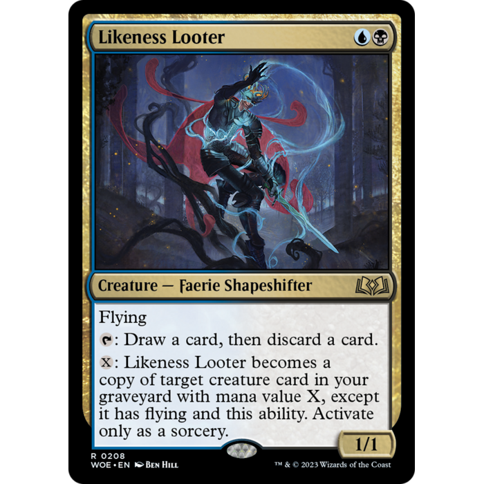 Magic: The Gathering Likeness Looter (208) Lightly Played