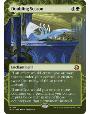 Magic: The Gathering Doubling Season (052) Near Mint