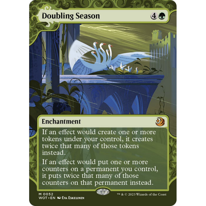 Magic: The Gathering Doubling Season (052) Near Mint