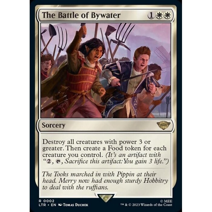 Magic: The Gathering The Battle of Bywater (002) Lightly Played Foil